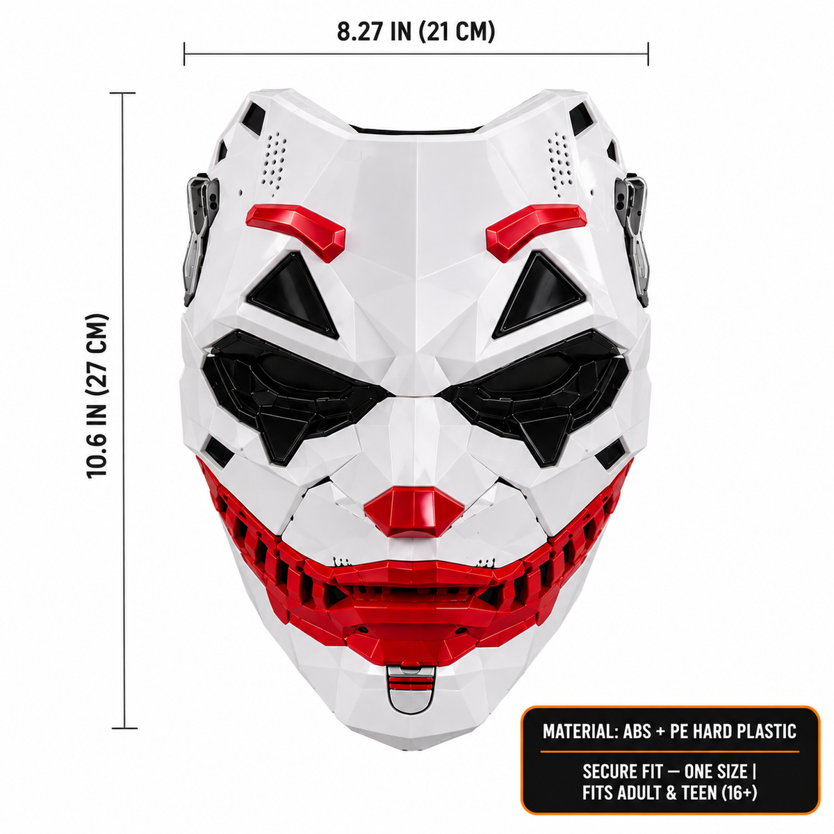 The Cyber Punk Joker Clown Mask