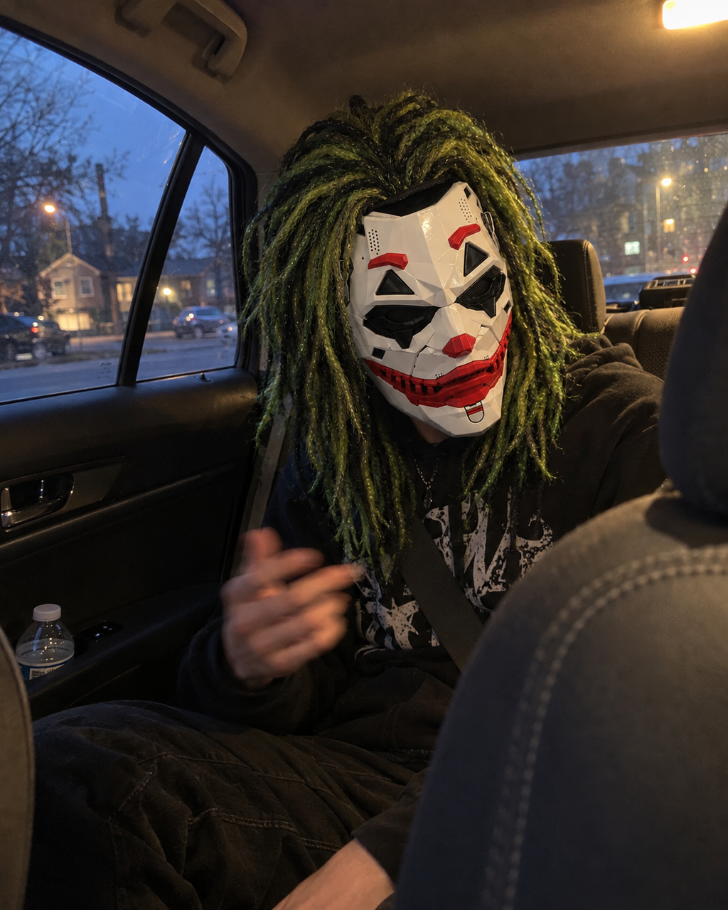 The Cyber Punk Joker Clown Mask
